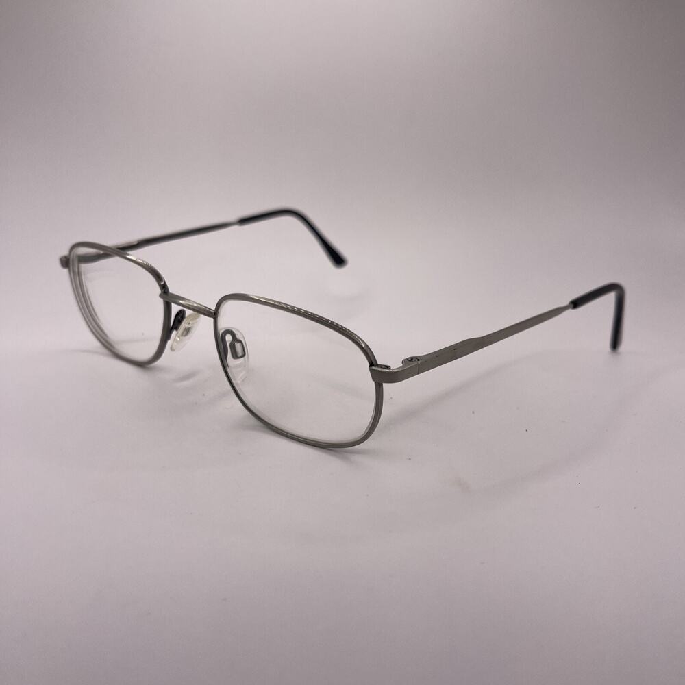 Randolph Engineering Eyeglasses RE 350 Men Full Rim Silver 50-21-145 Frames Only